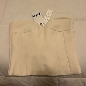ZARA SWEETHEART NECKLINE BUSTIER